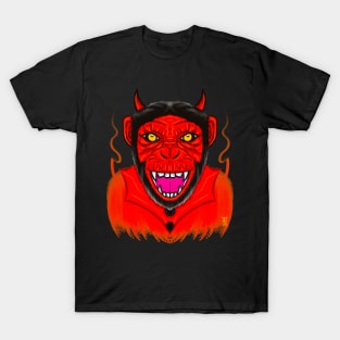 Devil chimp / T-Shirt